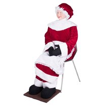 Stuffed santa cheap claus life size